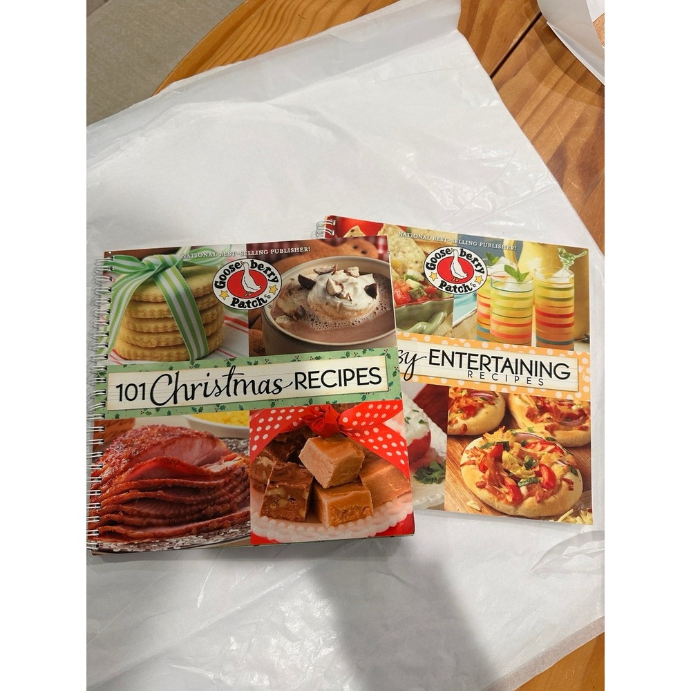 Gooseberry Patch 101 Christmas Recipes & Entertaining Recipes Cookbooks